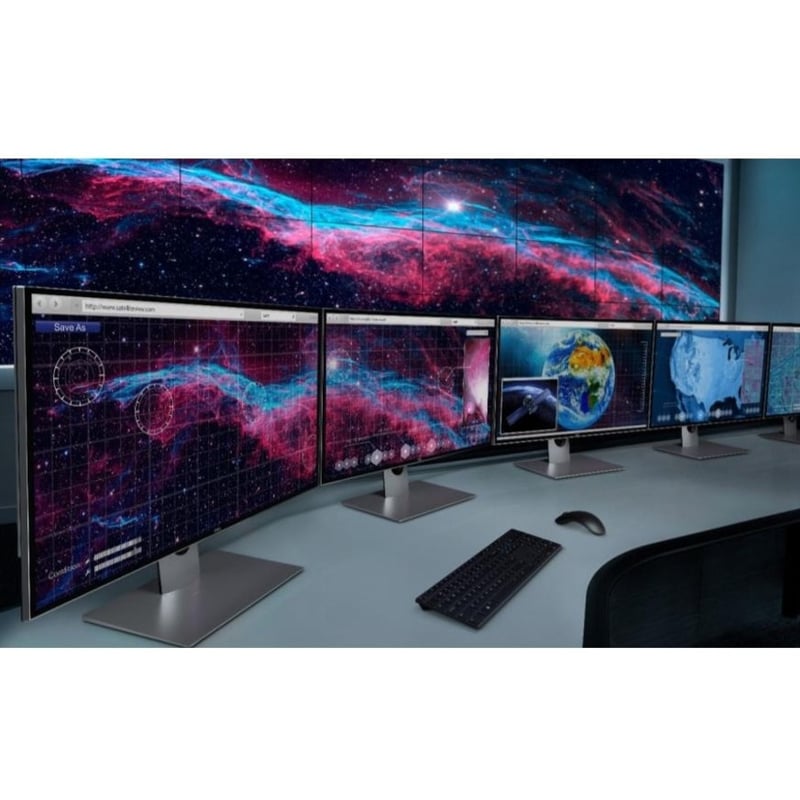 Dell UltraSharp U3421WE 34" Class Curved Screen LCD Monitor - 21:9 - Platinum Silver