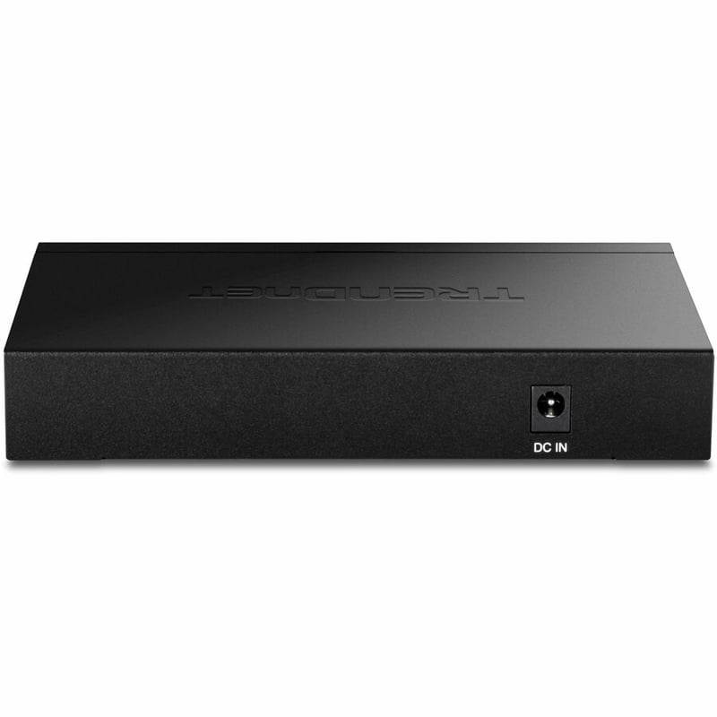 TRENDnet 6-Port Unmanaged 2.5G Switch with 10G SFP+ Port, TEG-S5061, 5 x 2.5GBASE-T Ports, 45Gbps Switching Capacity, Fanless, Wall Mountable, Lifetime Protection Black - Thumbnail 3