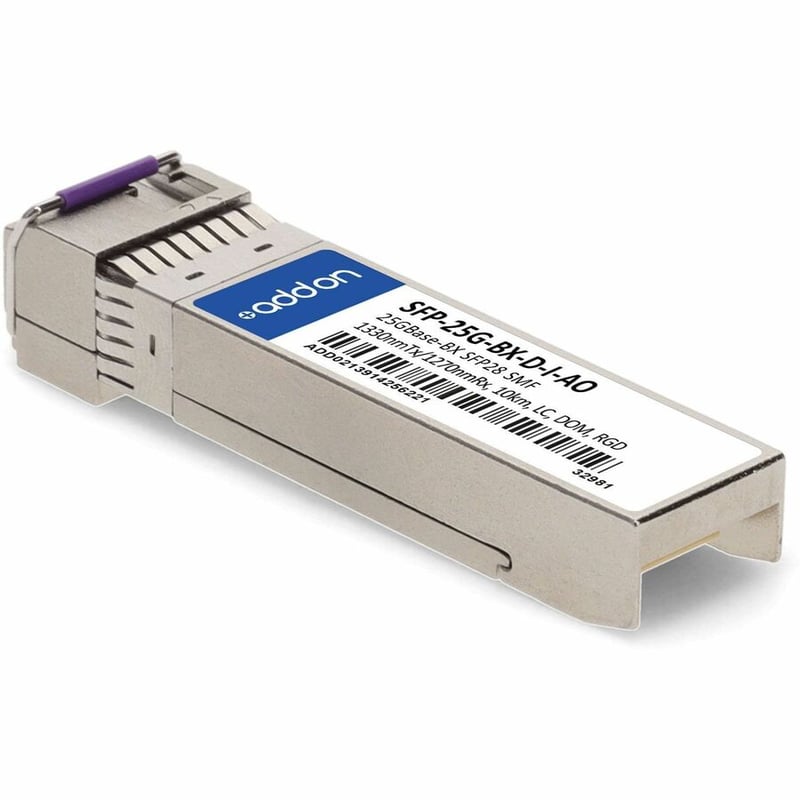 CISCO SFP-25G-BX-D-I COMP XCVR TAA 25G-BX 1330NMTX/1270NMRX 10KM - Thumbnail 3