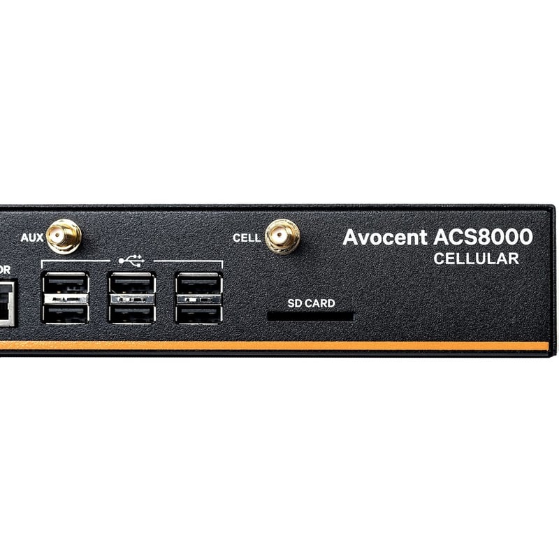 Vertiv Avocent ACS8000 Serial Console 48 port | Dual AC Power | AT&T+Verizon - Thumbnail 2