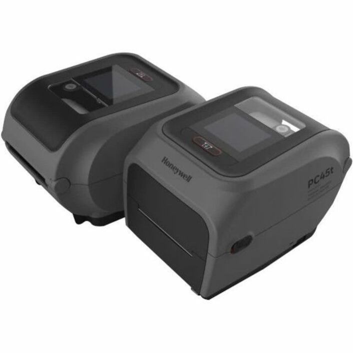 Honeywell PC45t Desktop, Packaging Label Thermal Transfer Printer - Monochrome - RFID Label Print - Fast Ethernet - USB - USB Host - Serial - Bluetooth - Wireless LAN - RFID - US - With Cutter - Thumbnail 2
