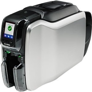 Zebra ZC300 Single Sided Desktop Dye Sublimation/Thermal Transfer Printer - Color - Card Print - USB - Thumbnail 1