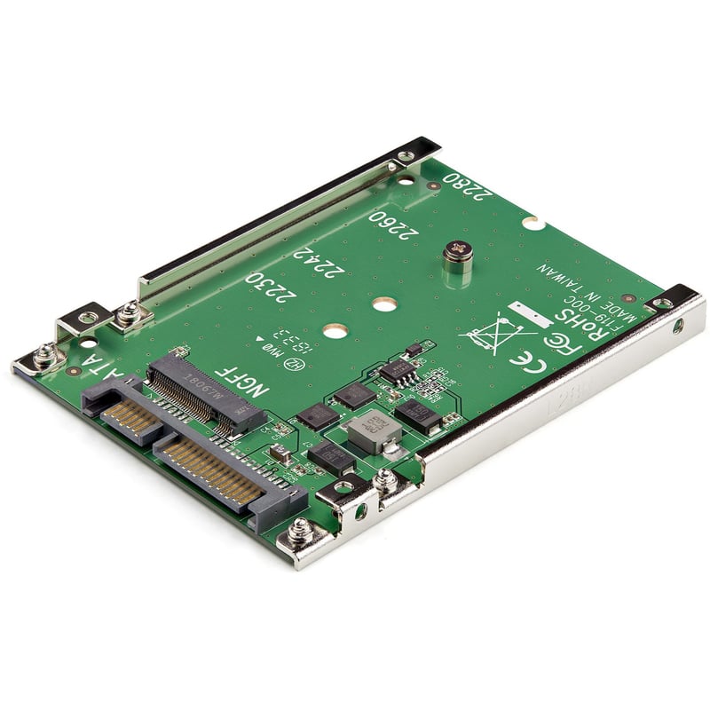 StarTech.com M.2 SATA SSD to 2.5in SATA Adapter Converter - Thumbnail 1