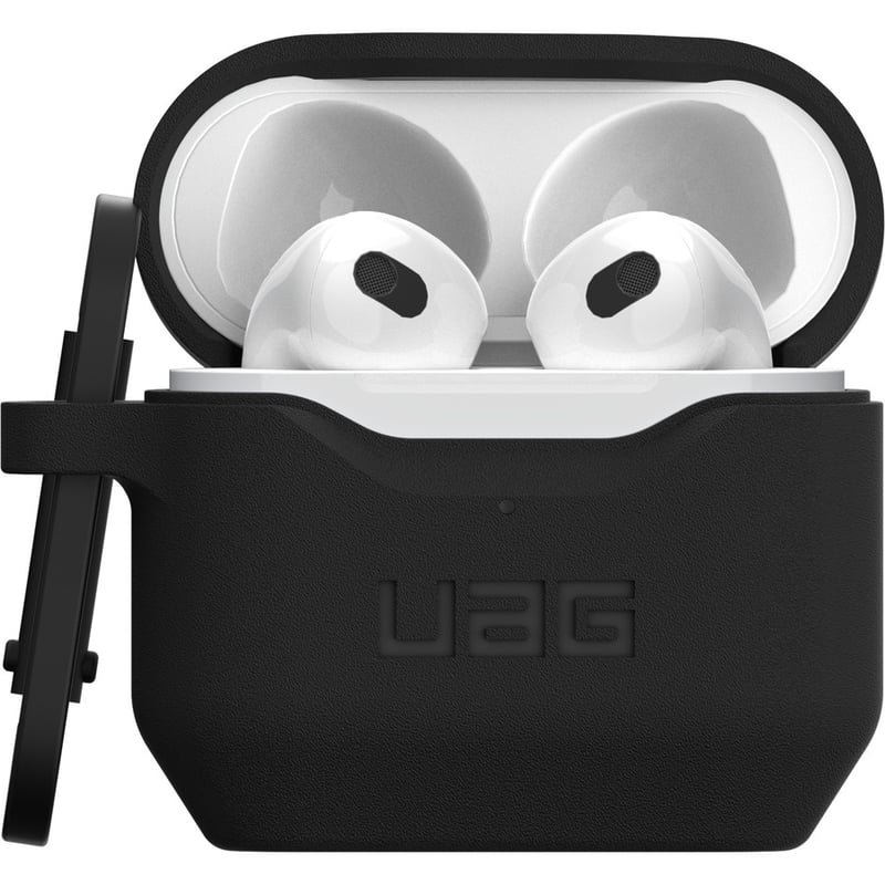 Urban Armor Gear Standard Issue Rugged Carrying Case Apple AirPods - Black - Thumbnail 4