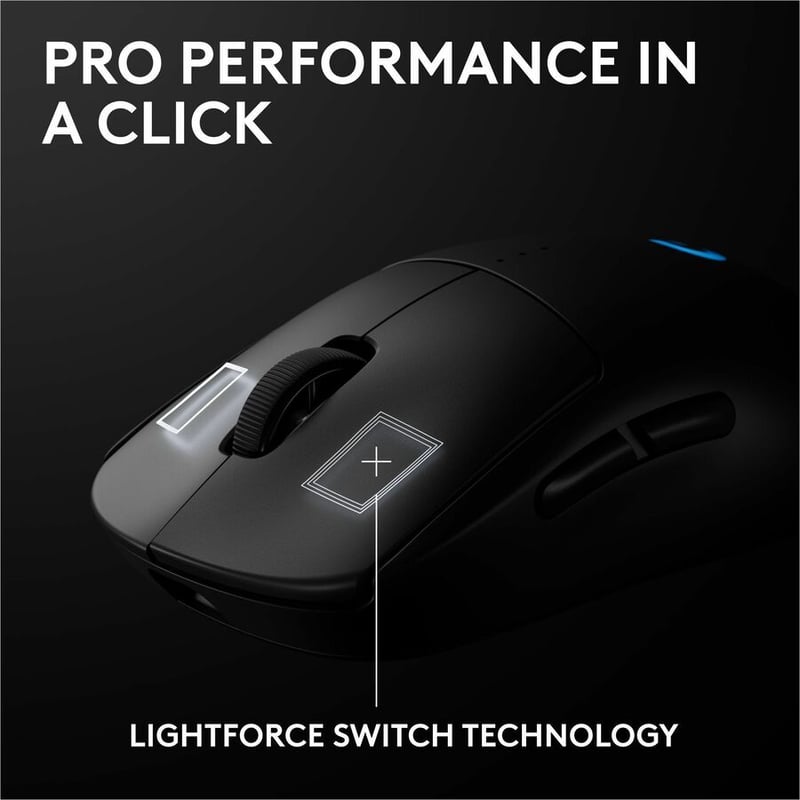 PRO 2 WIRELESS MOUSE - BLACK LOGITECH G