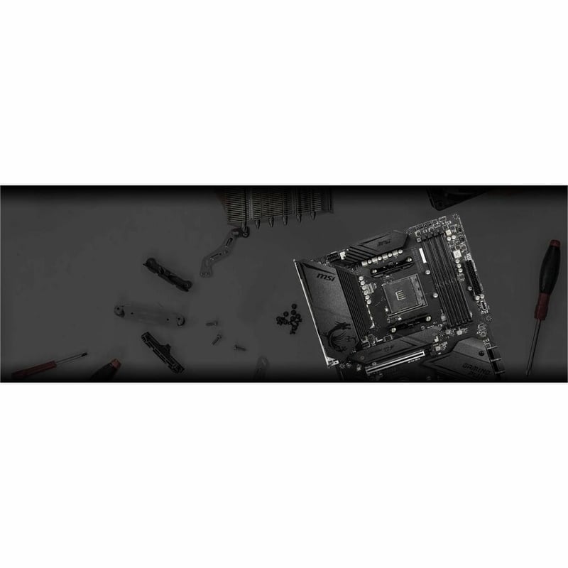 MSI MPG B550 GAMING PLUS Desktop Motherboard - AMD B550 Chipset - Socket AM4 - ATX