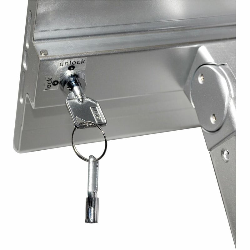CTA Digital Dual Security Kiosk Stand with Locking Case and Cable for iPad mini Gen. 1-5 - Thumbnail 3