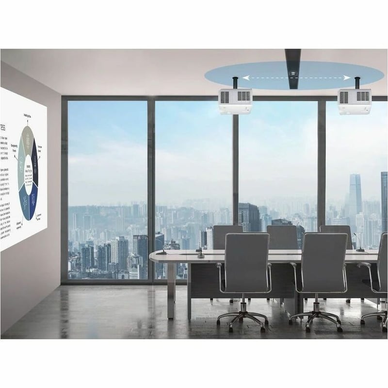 0.65 1080P DLP LASER PROJECTOR WITH 5500LM 1.3X ZOOM - Thumbnail 5