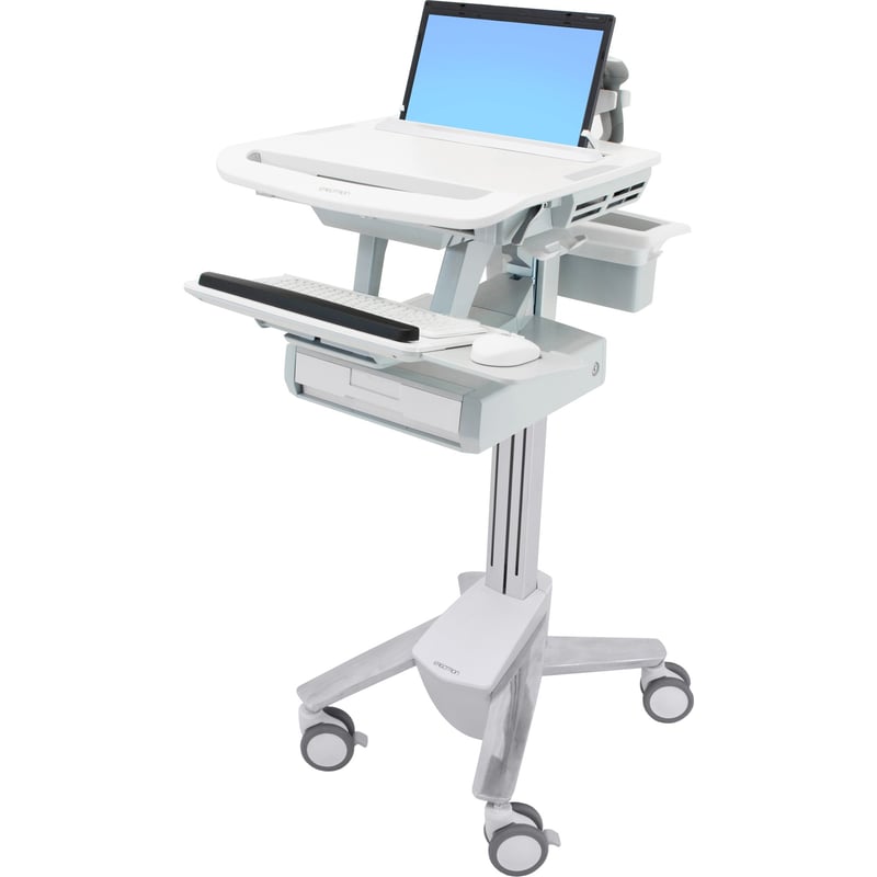 Ergotron StyleView Laptop Cart, 1 Drawer - Thumbnail 1
