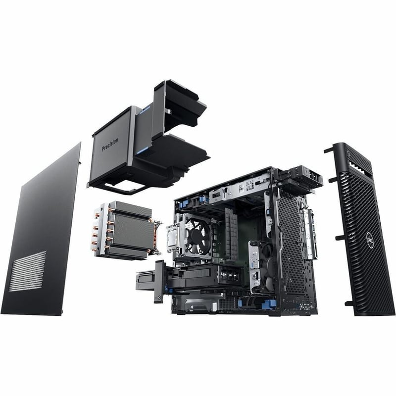 Dell Precision 3000 3680 Workstation - Core i5 14th Gen i5-14500 - vPro Technology - 16 GB - 512 GB SSD - Tower - Black