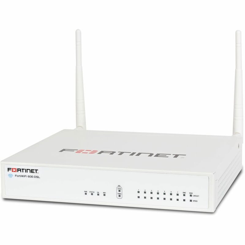 Fortinet FortiWifi FWF-60E-DSL Network Security/Firewall Appliance - Thumbnail 5
