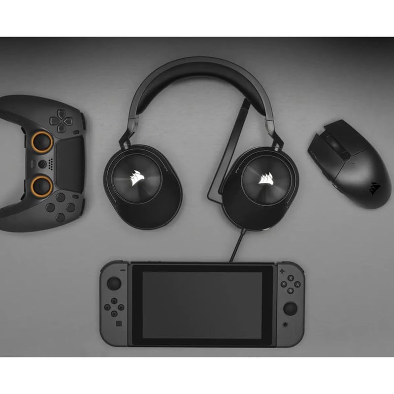 Corsair HS55 STEREO Wired Gaming Headset - Carbon - Thumbnail 4