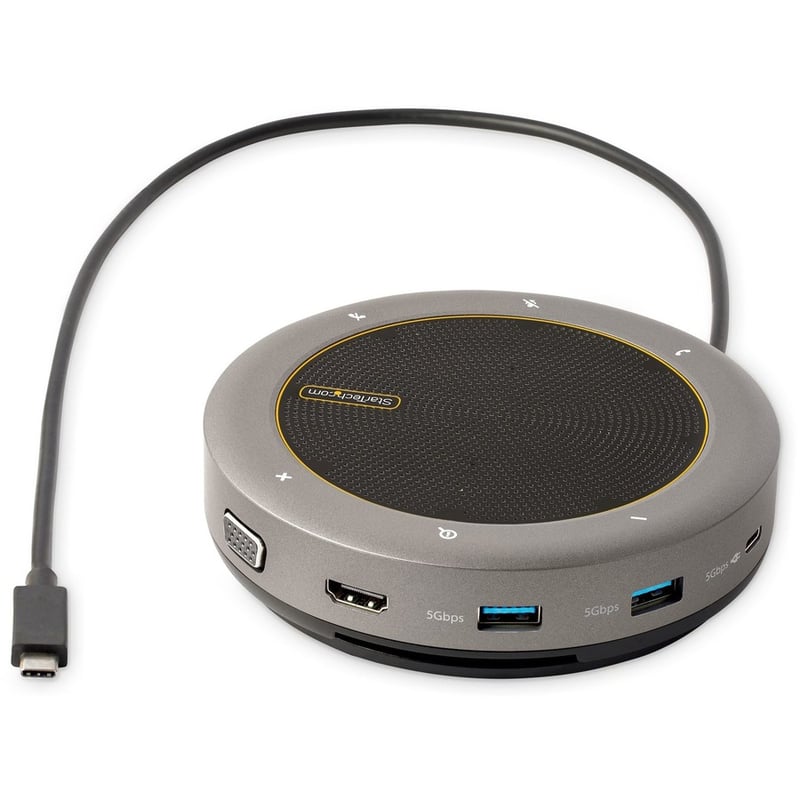 USB-C CONFERENCE SPEAKER MINI DOCK PORTABLE MULTIPORT ADAPTER - Thumbnail 2
