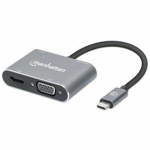 USB-C TO HDMI/VGA 4-IN-1 DOCKING CONVERTER WITH POWER DELIVERY - Thumbnail 1