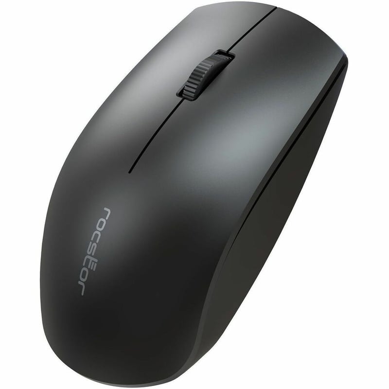 WIRELESS MOUSE - BLACK 2.4 GHZ - 1200 DPI OPTICAL-WIRELESS - Thumbnail 3