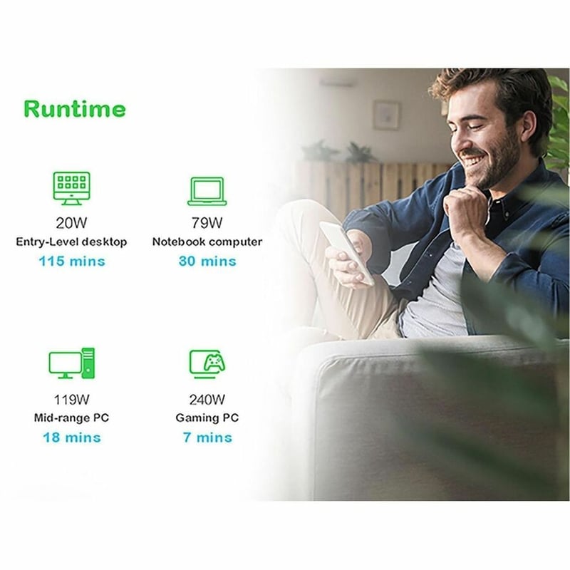 APC by Schneider Electric Back-UPS 700VA Floor/Wall mountable UPS - Thumbnail 5