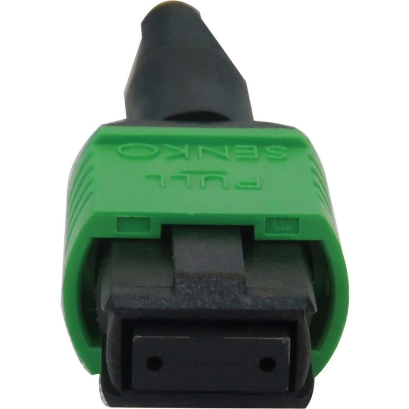 Eaton Tripp Lite Series 40/100/400G Singlemode 9/125 OS2 Breakout Fiber Optic Cable (12F MTP/MPO-APC to 4x Duplex SN-UPC F/M), LSZH, Yellow, 2 m (6.6 ft.) - Thumbnail 4