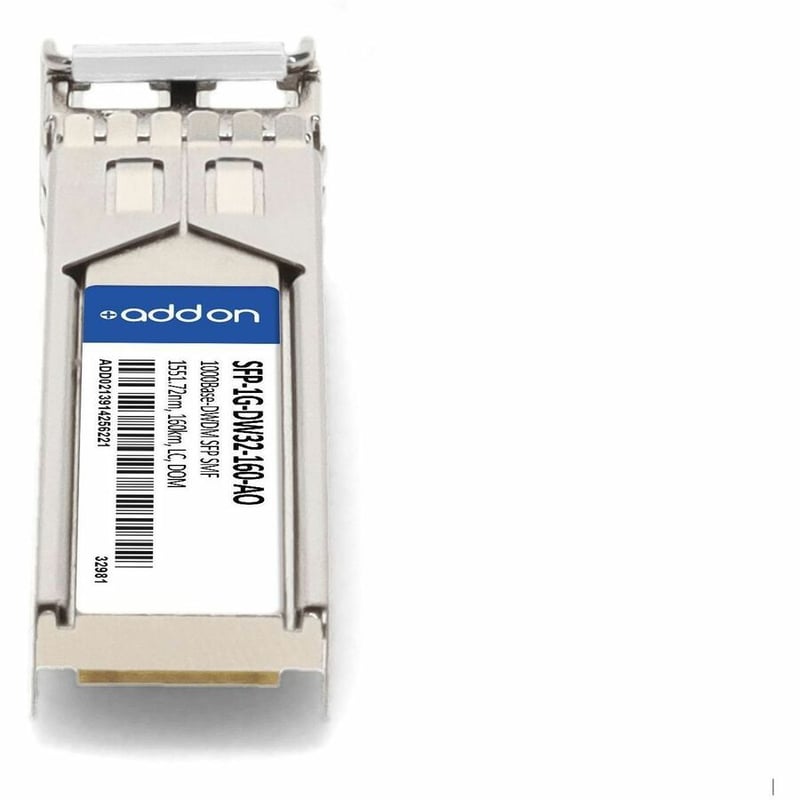 AddOn MSA and TAA 1000Base-DWDM SFP Transceiver C-Band 100GHz (SMF, 1551.72nm, 160km, LC, DOM) - Thumbnail 4