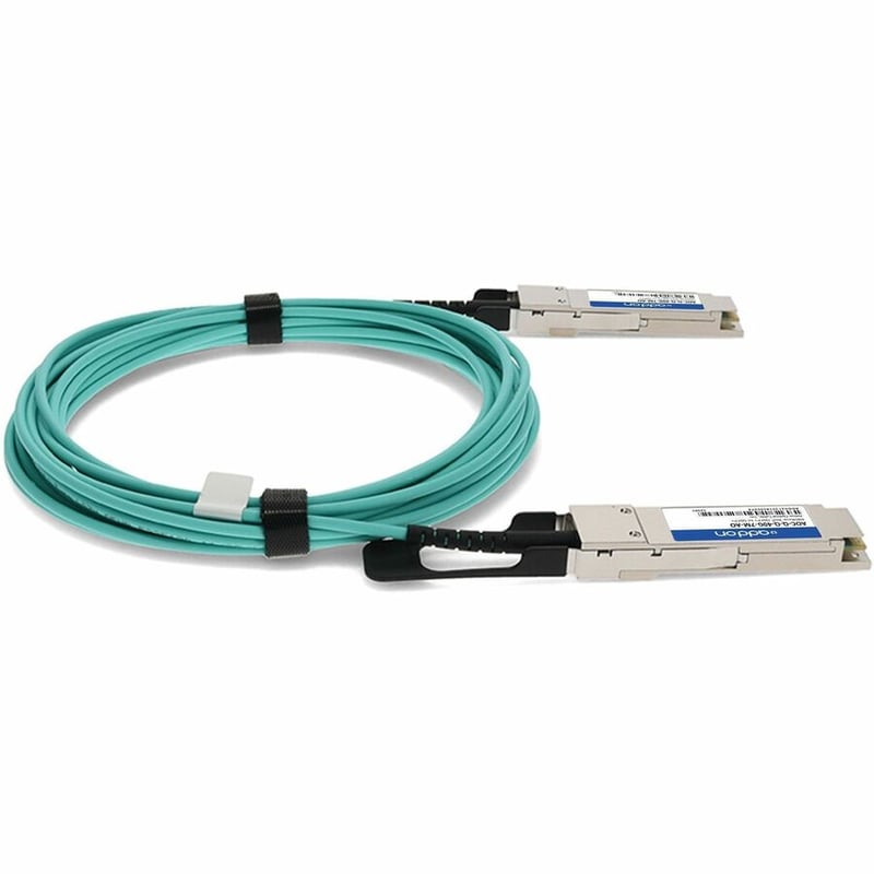 AddOn Arista Networks AOC-Q-Q-40G-7M Compatible TAA Compliant 40GBase-AOC QSFP+ to QSFP+ Direct Attach Cable (850nm, MMF, 7m) - Thumbnail 2