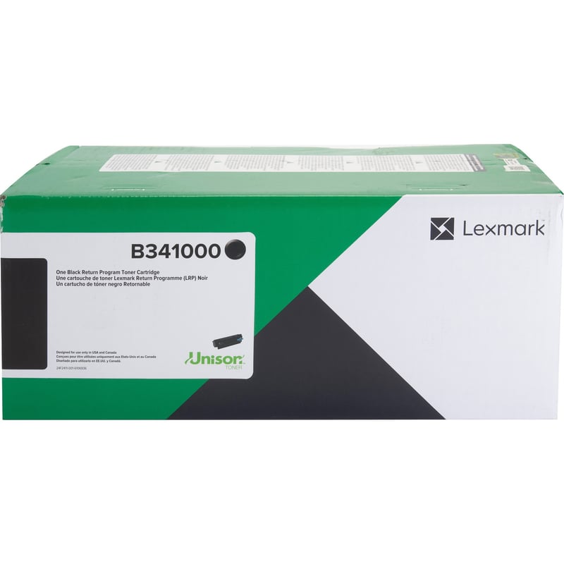 Lexmark Unison Original Standard Yield Laser Toner Cartridge - Black - 1 Each - Thumbnail 1