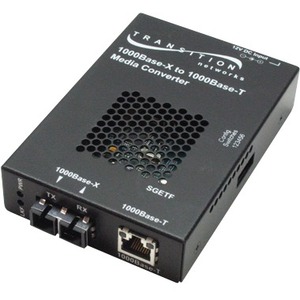 Stand-alone Gigabit Ethernet Media Converter 1000Base-T to 1000Base-SX/LX - Thumbnail 1