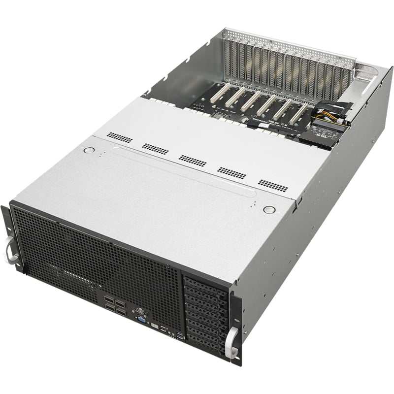 Asus ESC8000 G4 Barebone System - 4U Rack-mountable - Socket P LGA-3647 - 2 x Processor Support - Thumbnail 4