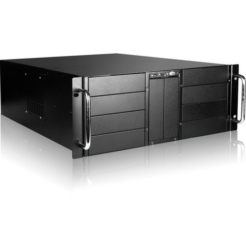 iStarUSA 4U 10-Bay Stylish Storage Server Rackmount with 500W Redundant Power Supply - Thumbnail 1