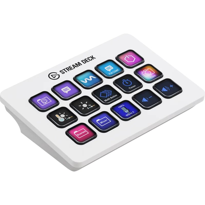 Elgato Stream Deck MK.2 - White - Thumbnail 1