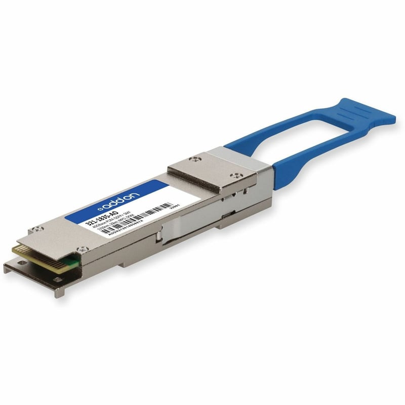AddOn NetScout® 321-1835 Compatible TAA 40GBase-PLR4 QSFP+ Transceiver (SMF, 1310nm, 10km, MPO, DOM) - Thumbnail 1