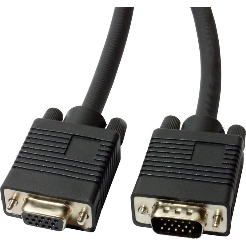 4XEM 50FT High Resolution Coax M/F VGA Extension Cable - Thumbnail 1