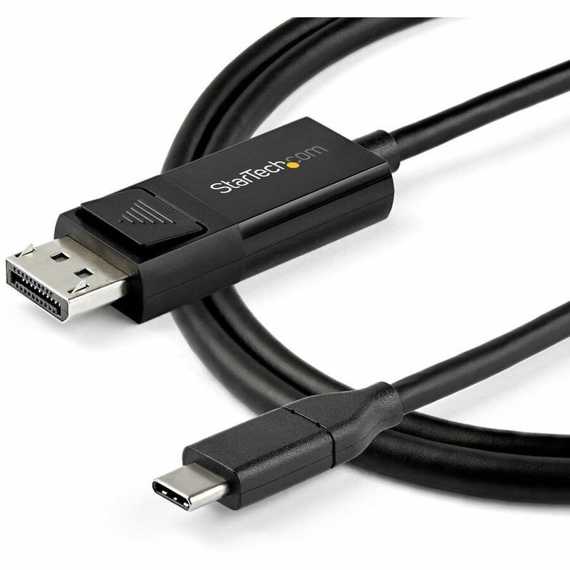 StarTech.com 3ft (1m) USB C to DisplayPort 1.4 Cable 8K 60Hz/4K - Reversible DP to USB-C or USB-C to DP Video Adapter Cable HBR3/HDR/DSC - Thumbnail 4