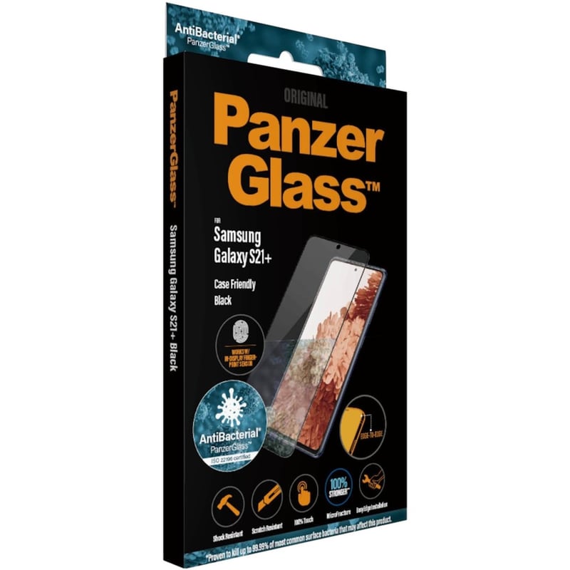 PanzerGlass Original Screen Protector Transparent, Black - Thumbnail 3