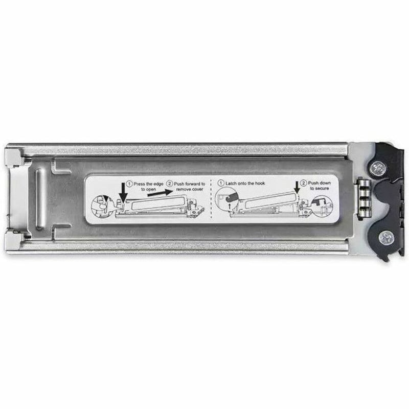 Icy Dock ToughArmor MB842MP-B Drive Enclosure PCI Express NVMe 4.0 - PCI Express 4.0 x8 Host Interface Internal - Black, Silver - Thumbnail 3