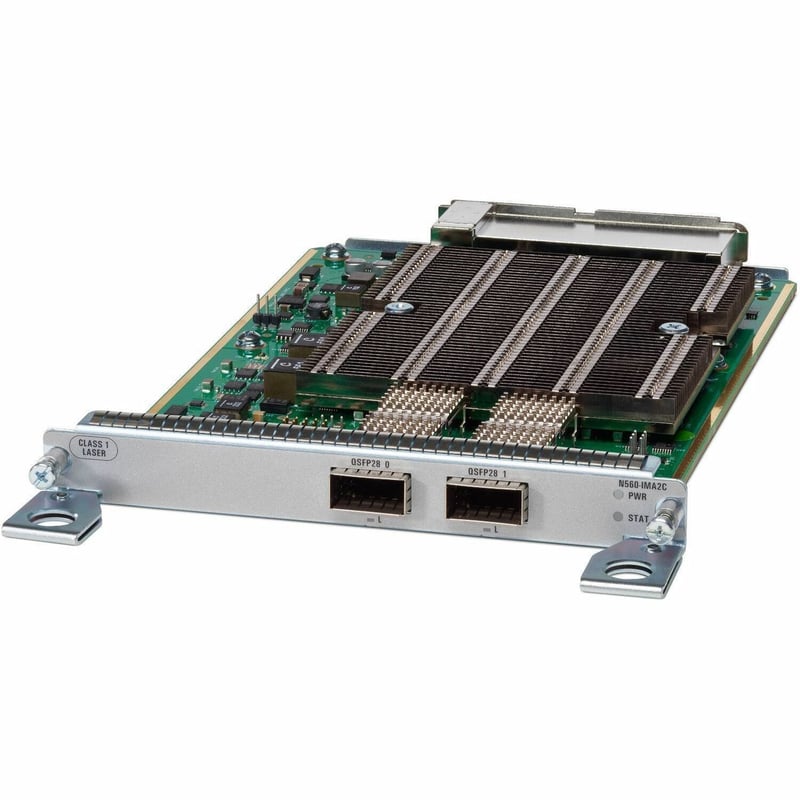 2 X 100GE INTERFACE MODULE, QSFP28 OPTICS REMANUFACTURED - Thumbnail 1