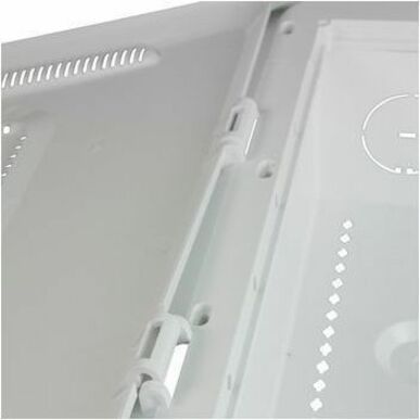 On-Q 20-Inch Plastic Hinged Door with Trim Ring for Media Enclosure - 5 Pack - Thumbnail 5