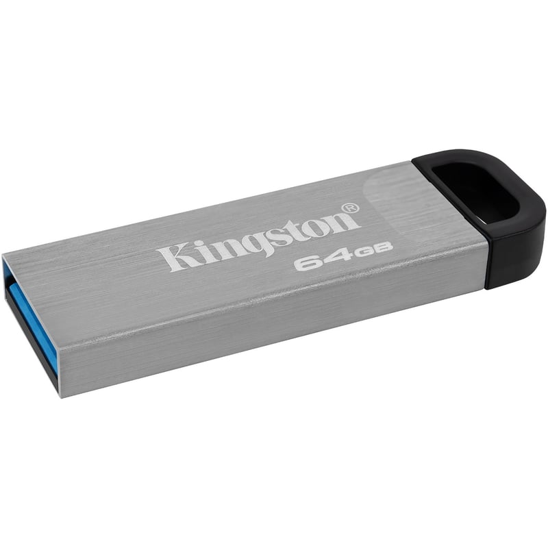 Kingston DataTraveler Kyson 64GB USB 3.2 (Gen 1) Type A Flash Drive - Thumbnail 1
