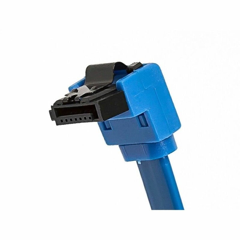 18INCH SATA 6GBPS CABLE W/LOCKING LATCH (90 DEGREE TO 180 DEGREE) - BLUE - Thumbnail 3