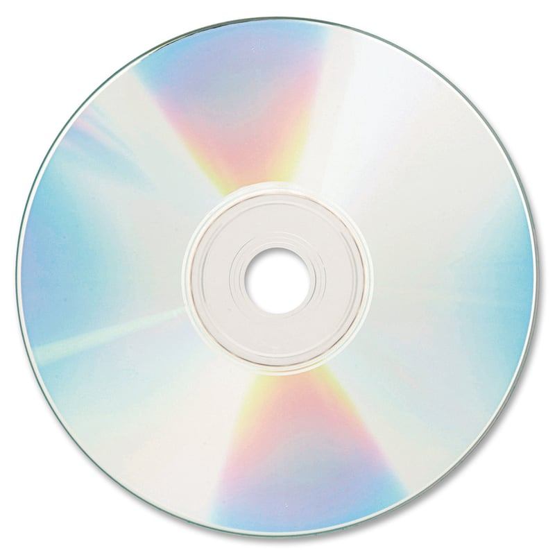 Verbatim CD-R 700MB 52X DataLifePlus Shiny Silver Silk Screen Printable - 100pk Spindle - Thumbnail 2
