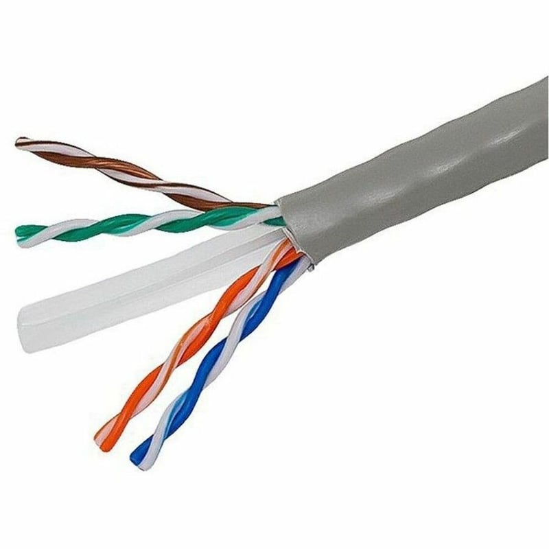 4XEM Cat 5E 1000ft (305 m) Bulk Cable (Grey) - Thumbnail 1