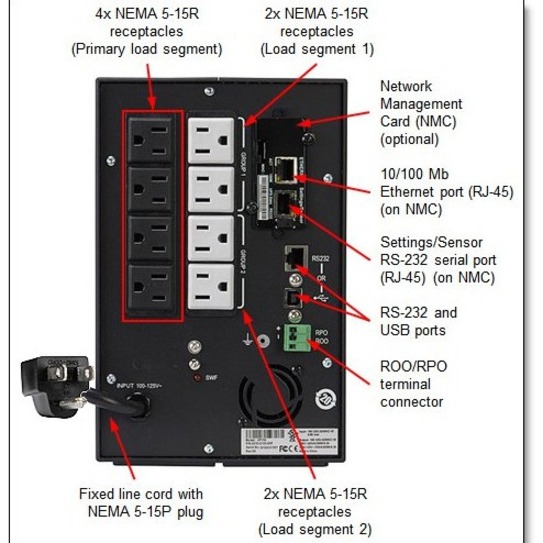 Lenovo T1kVA Tower UPS - Thumbnail 2