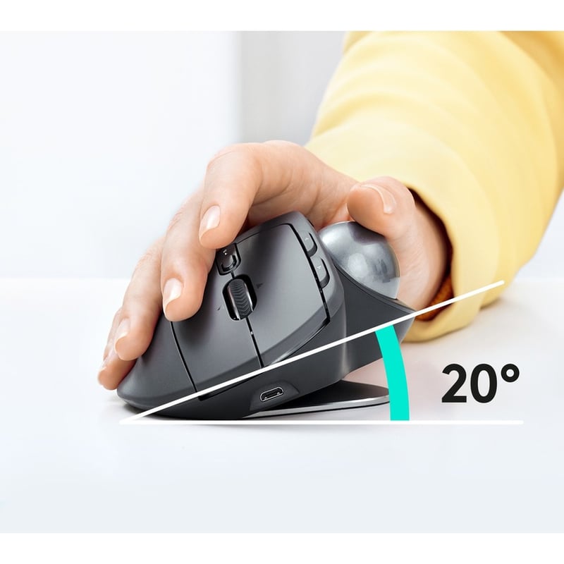 Logitech MX ERGO Wireless Trackball - Thumbnail 2