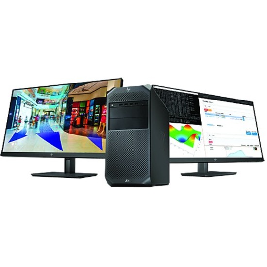 HP Z4 G4 Workstation - 1 x Intel Xeon W-2245 - 32 GB - Mini-tower - Black - Thumbnail 5