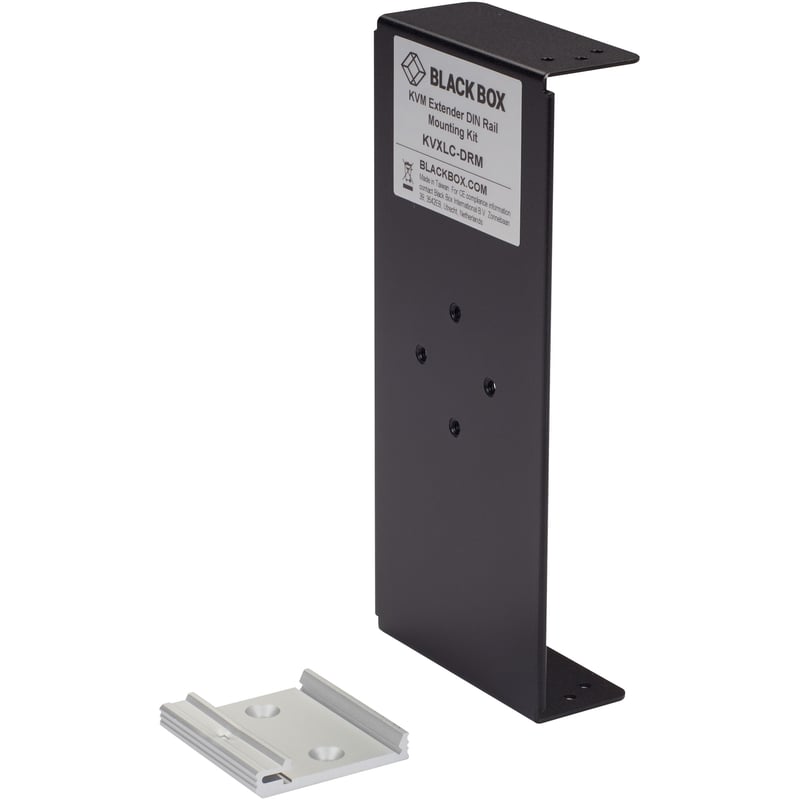 Black Box Din Rail Mount for KVM Extender, Monitor - TAA Compliant - Thumbnail 1