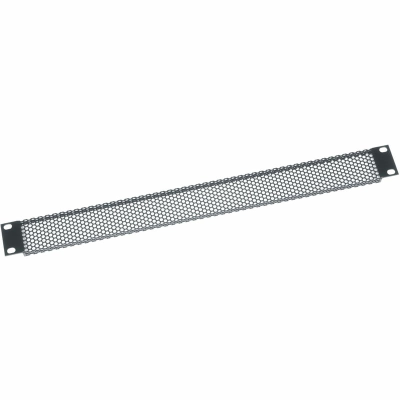 Middle Atlantic 1RU Rack Vent Panel - Perforated with 64% Open Area - Black