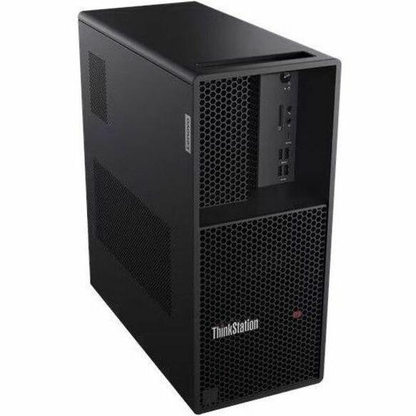 Lenovo ThinkStation P3 30GS006EUS Workstation - 1 Core i7 13th Gen i7-13700 - vPro Technology - 64 GB - 2 TB SSD - Tower - Thumbnail 3
