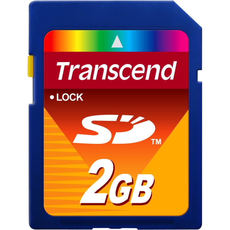 Transcend 2GB Secure Digital Card - Thumbnail 1