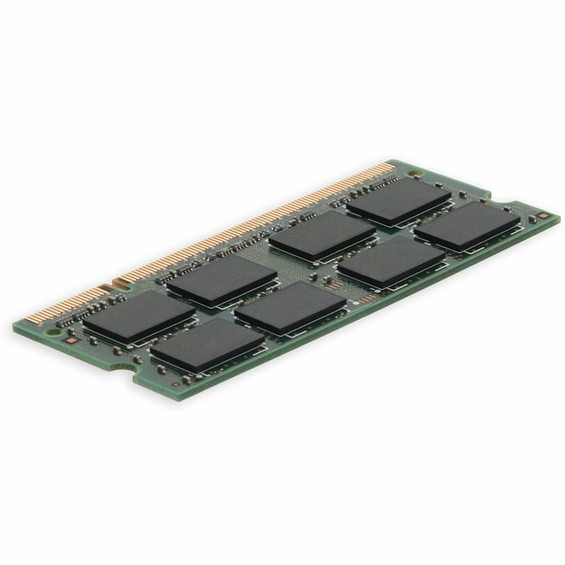 AddOn AA667D2S5/2GB x1 Dell A0643528 Compatible 2GB DDR2-667MHz Unbuffered Dual Rank 1.8V 200-pin CL5 SODIMM - Thumbnail 1
