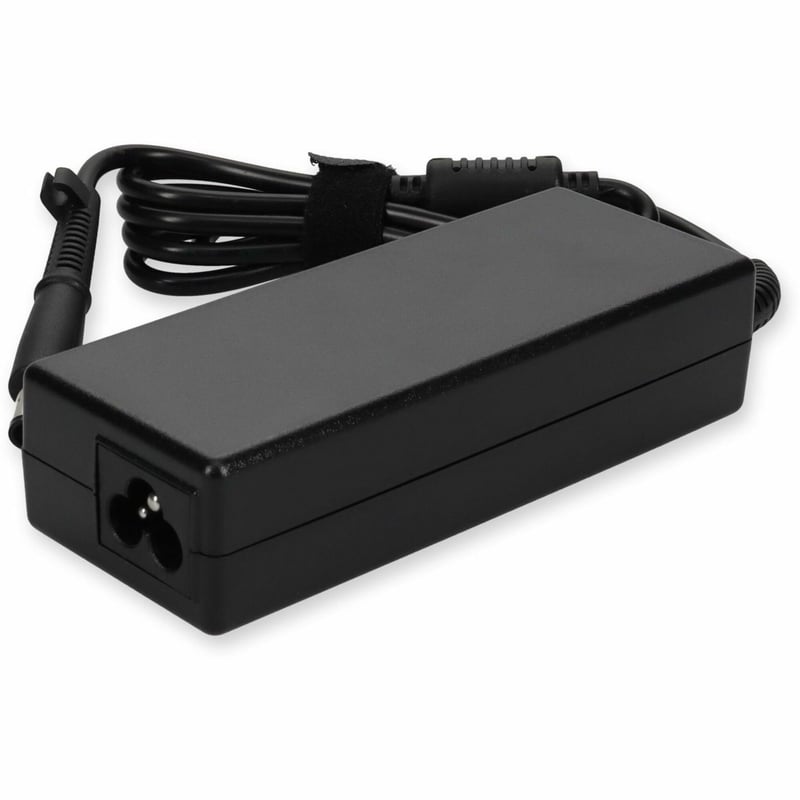 HP 693712-001 Compatible 90W 19.5V at 4.62A Black 7.4 mm x 5.0 mm Laptop Power Adapter and Cable - Thumbnail 1