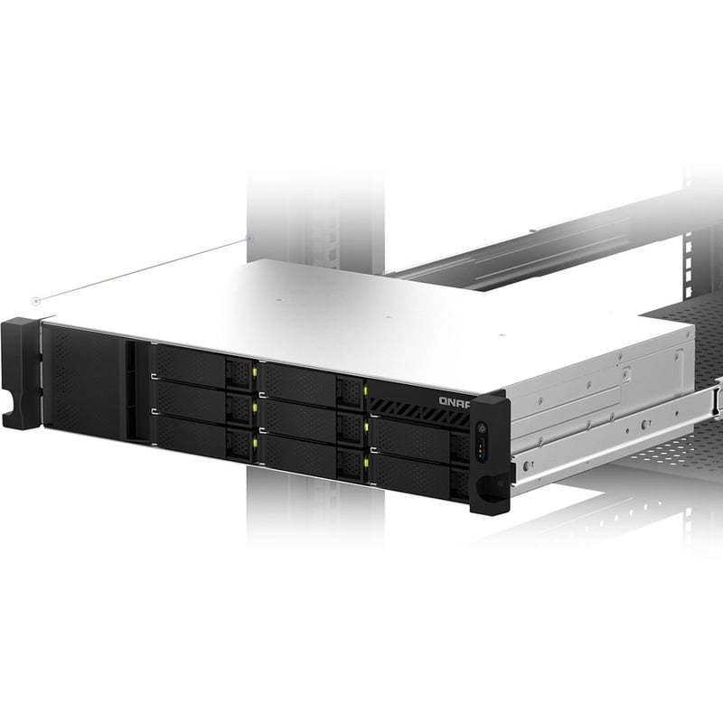 QNAP TS-873AEU-RP-4G SAN/NAS Storage System - Thumbnail 2