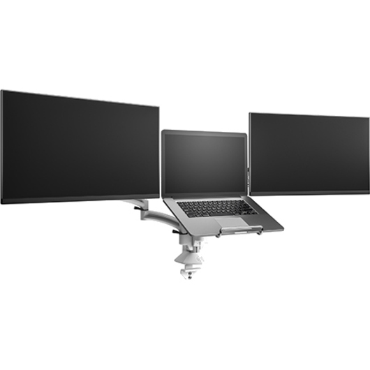 Chief Kontour K1C330W Desk Mount for Monitor, All-in-One Computer - White - TAA Compliant - Thumbnail 2